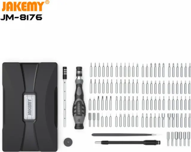 Jakemy Σετ Κατσαβίδια Ακριβείας JM-8176 106τμχ 3
