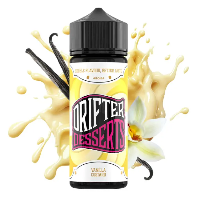 Vanilla Custard 24ml (120ml) - Drifter Desserts Flavorshots