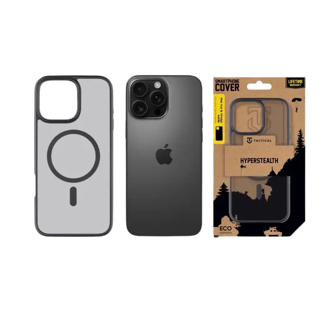 Tactical MagForce Hyperstealth Cover for Apple iPhone 16 Pro Max Asphalt 3