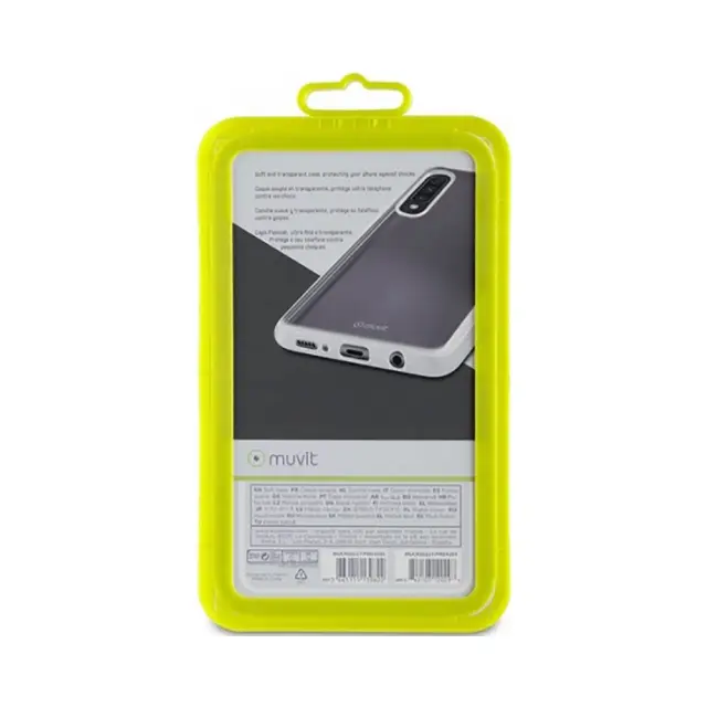 Θήκη Σιλικόνης Muvit Soft Case Samsung Galaxy A70 Διάφανη 3