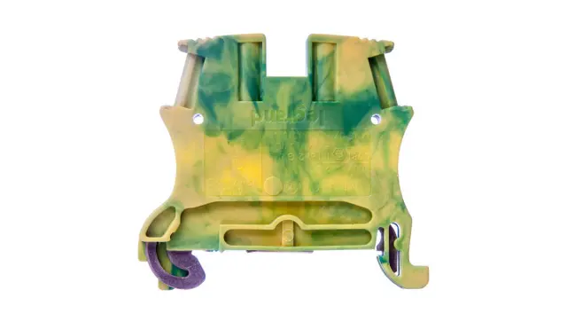 Terminal block Viking 3 -screw -for conductor -1 connection -metal base -pitch 5