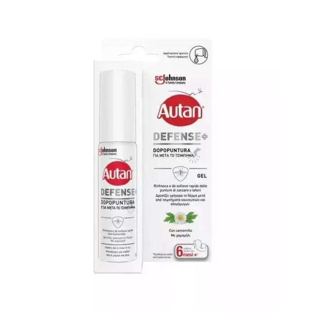 Autan Defense+ Gel για Μετά το Τσίμπημα σε Roll On/Stick Κατάλληλο για Παιδιά για Μετά το Τσίμπημα 25ml