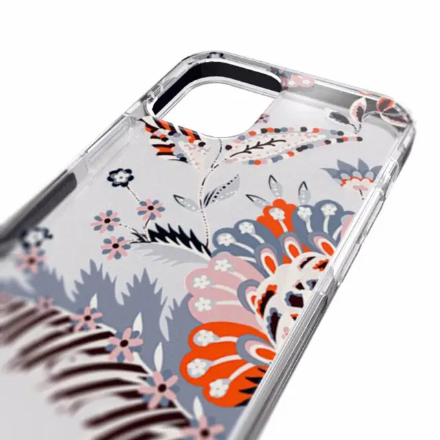 Ted Baker Spiced Up Antishock Θήκη Κινητού για iPhone 13 Mini Clear Floral 2