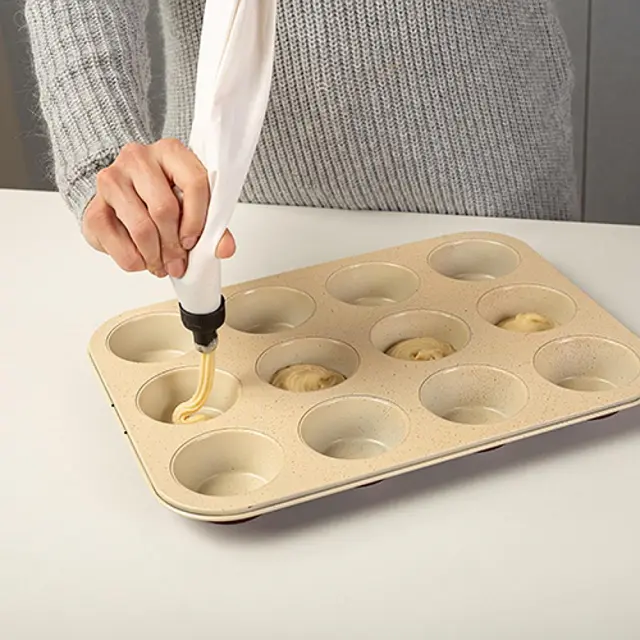 Ταψί Για Muffins "Terrestrial"Με Αντικολλητική Κεραμική Επίστρωση 35cm 2