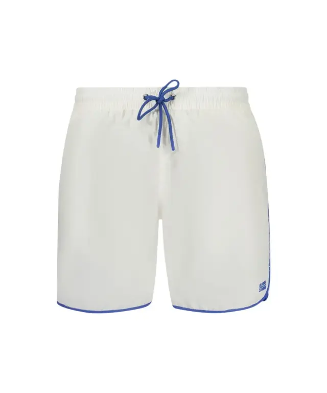 Norway Nautical School - Ανδρικό Μαγιό Σόρτς 858313-WHITE Λευκό