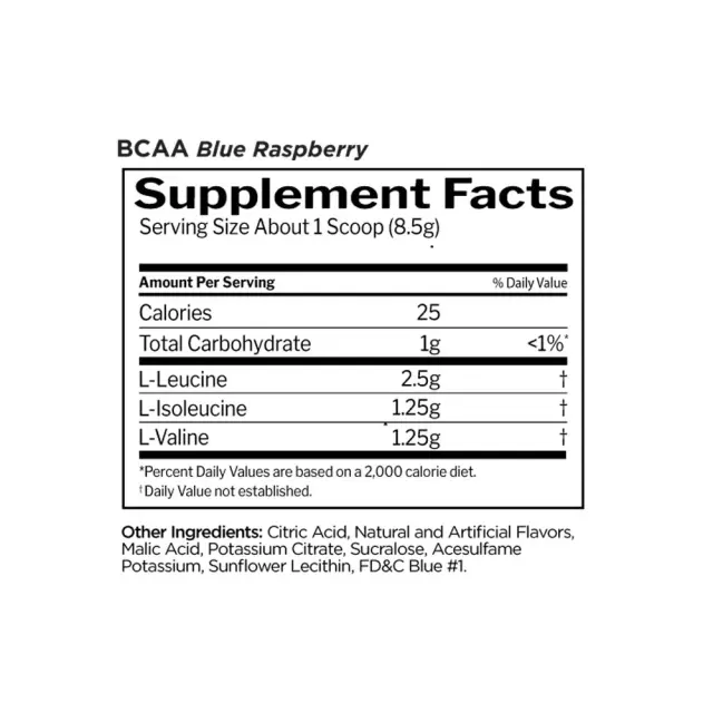 Rule1 BCAAs blue-raspberry, 30-servings 2