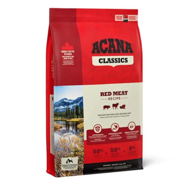 Acana Classics Red Meat με Αρνί, Βοδινό Angus & Χοιρινό - 14.5kg