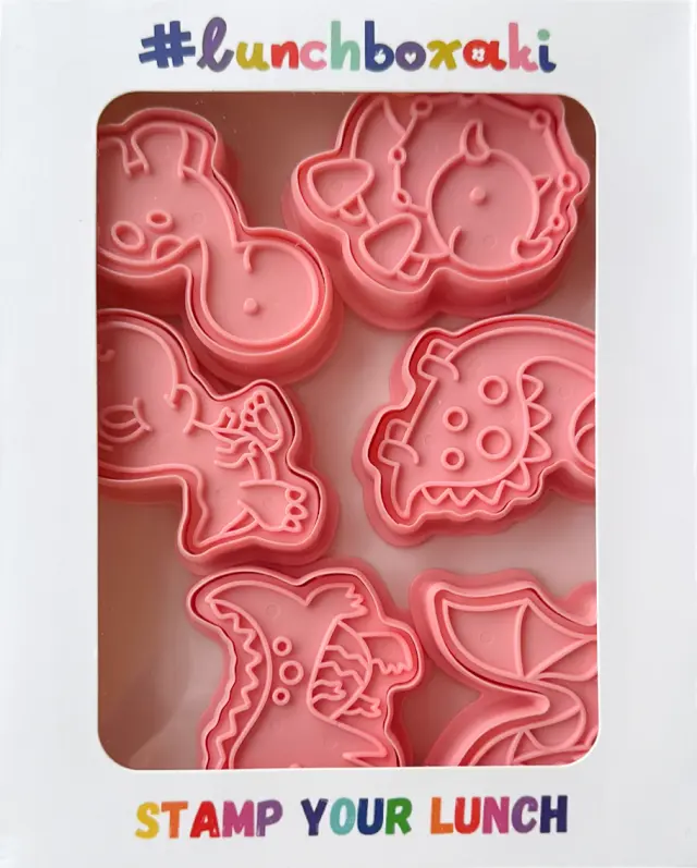 #lunchboxaki: Cookie cutters Baby Dino Squad 3