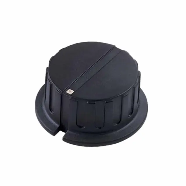 ELECTROVISION Black Pointer Rotary Knob with White Indicator (F207E)