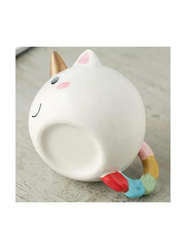 Unicorn Κεραμική Κούπα 475ml- White 3
