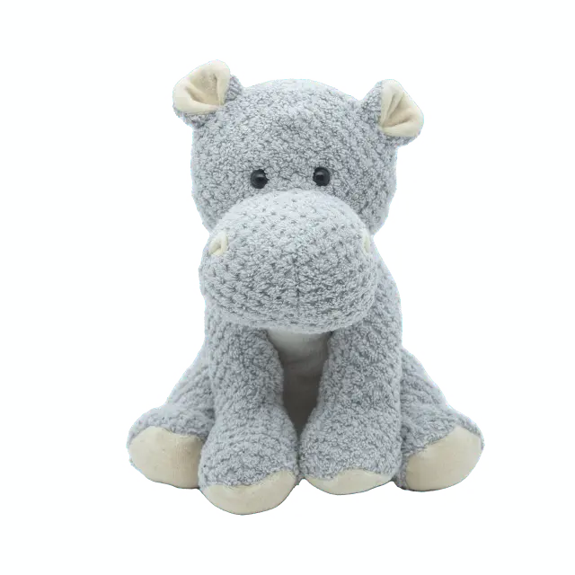 Λούτρινος Ιποππόταμος 22cm Organic Cotton Blend - CUTE Baby Oliver 2
