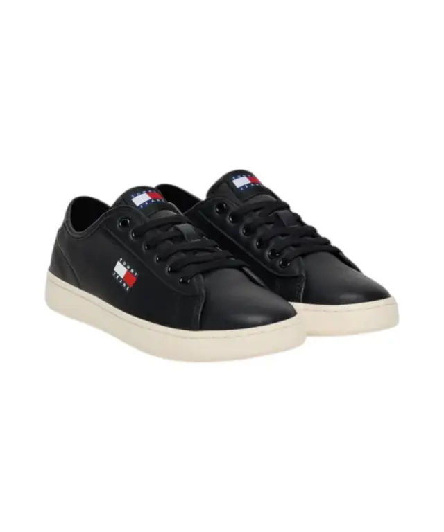 Tommy Hilfiger - Γυναικεία Sneakers Th Tjw Lightweight Court EN0EN02875-BDS Μαύρο 2