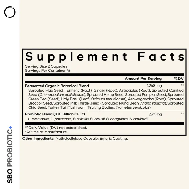 Codeage SBO Probiotic+ 2