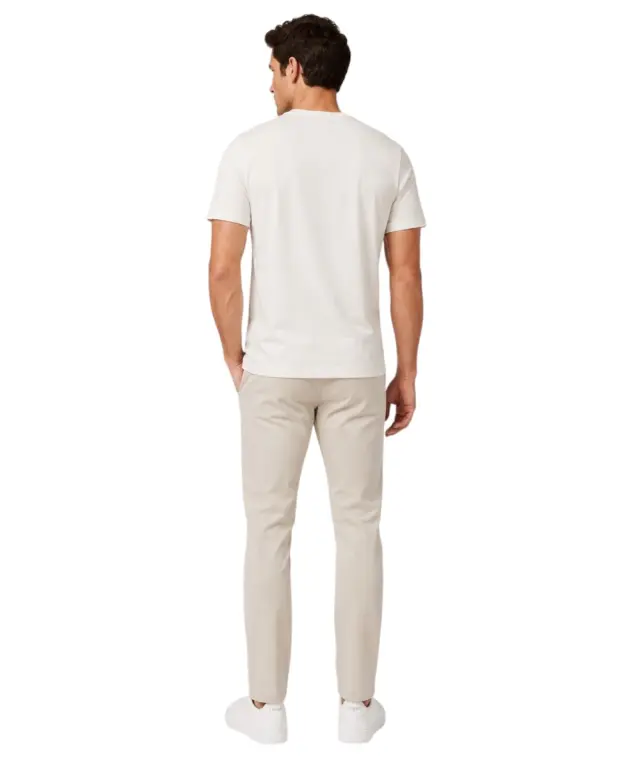 Coveri Moving - Ανδρικό Κοντομάνικο Μπλουζάκι T-Shirt TJ5015-BIANCO Λευκό 3