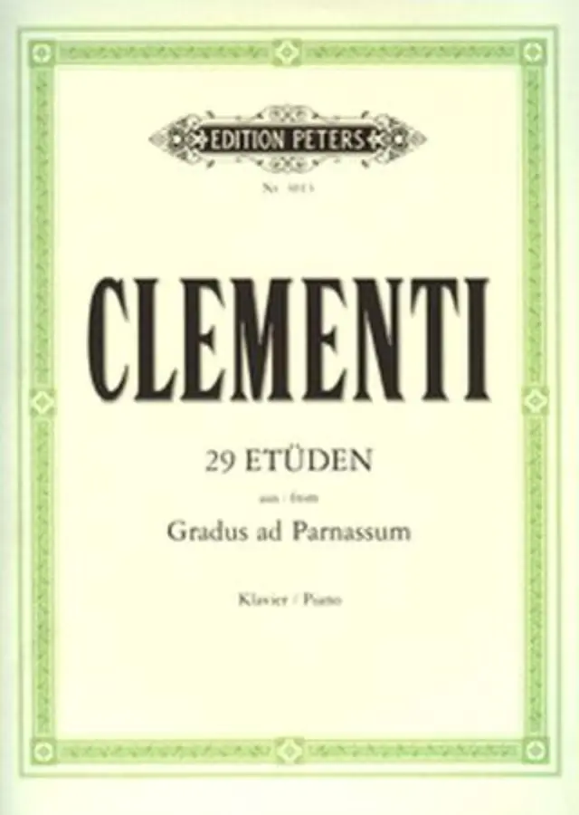 Clementi - 29 Etuden aus Gradus ad Parnassum