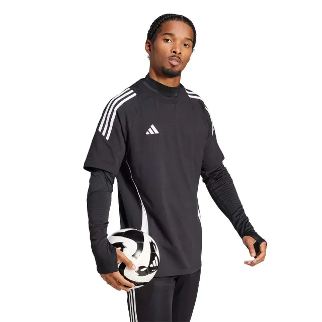 adidas Sportswear Men's TechFit Long Sleeve Tee Μαύρο JL5623 (adidas Performance) - Medium 3