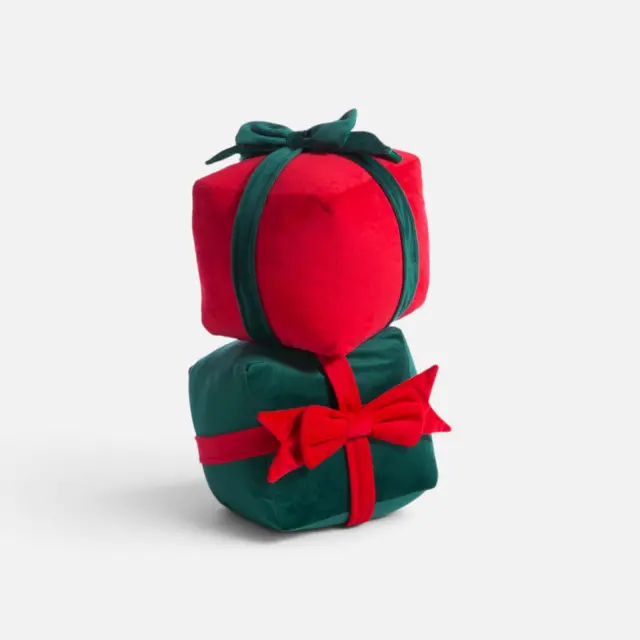 Nef-Nef Homeware Διακοσμητικό-Στοπ Πόρτας Gift 22x22x22 Πράσινο 2