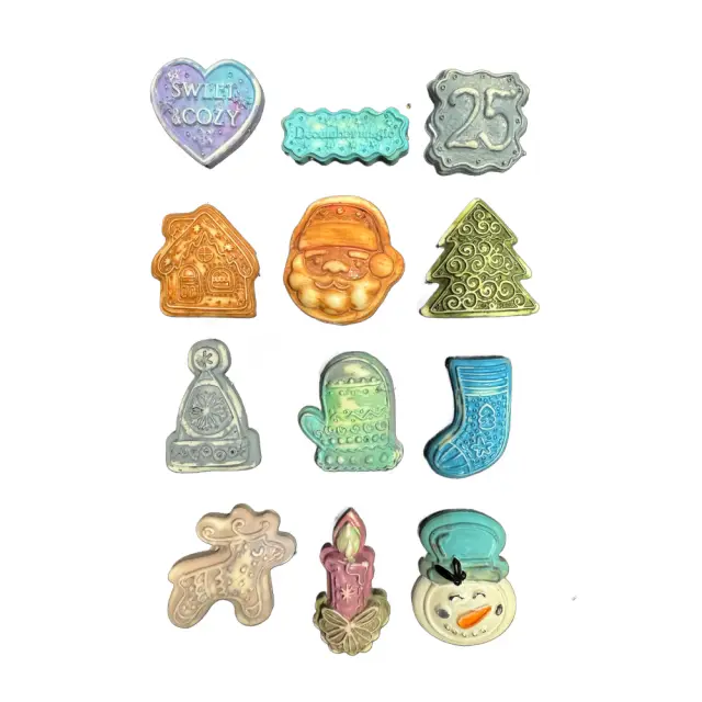 Καλούπι εύκαμπτο A5, 21x14.8cm, Stamperia, Candy Christmas, Elements 2