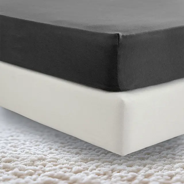 Σεντόνι με λάστιχο Jersey 180x200+40 Night Black La Luna 5510144