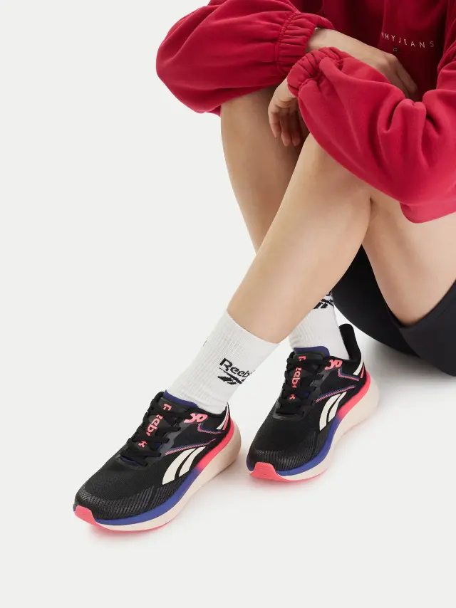 Reebok Viva Speed Sport Shoes Running Black/Pink/Purple 100262381 - 38.5 2