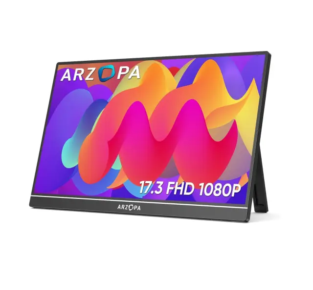 Arzopa A1M IPS HDR Φορητό Monitor 17.3" FHD 1920x1080 - έως 60 δόσεις