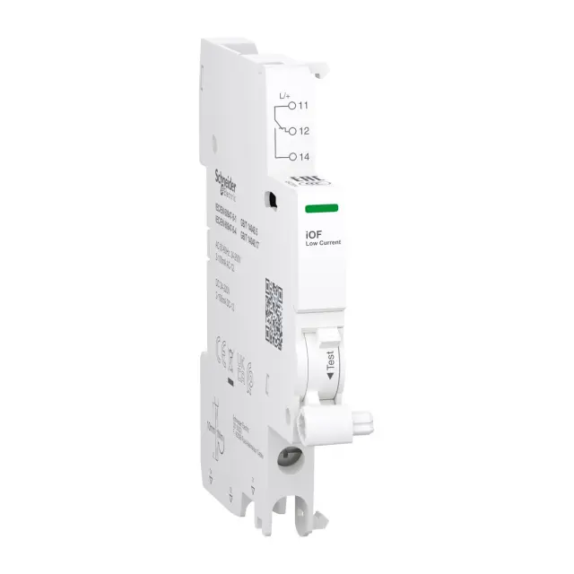 Auxiliary contact Acti9 iOF 1 C/O bottom connection 2–100 mA 24–250 V