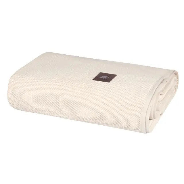 Ριχτάρι Διθέσιο 180Χ250 Premium Greenwich Polo Club 3922 Ivory 100% Microchenille 3