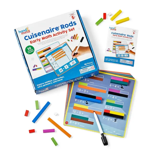 hand2mind Ράβδοι Αρίθμησης Cuisenaire® Rods Early Math Activity Set (5+ ετών) 96236