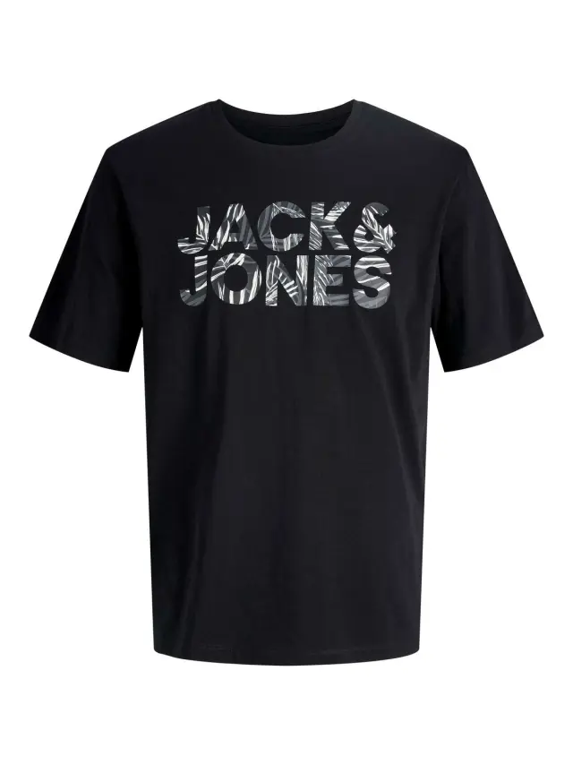 JJEJEFF LOGO TEE SS SN Black