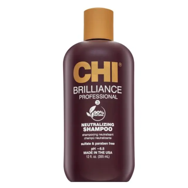CHI Deep Brilliance Olive & Monoi Neutralizing Shampoo cleansing shampoo with moisturizing effect 355 ml