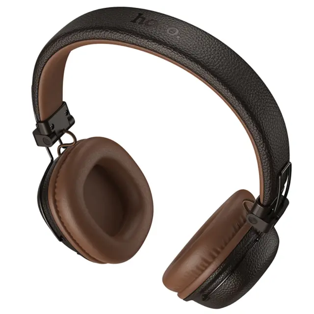 Wireless Ακουστικά Stereo Hoco W64 Earl II TWS v5.4 300mAh 32 Ώρες Ομιλίας AUX USB-C Καφέ 3