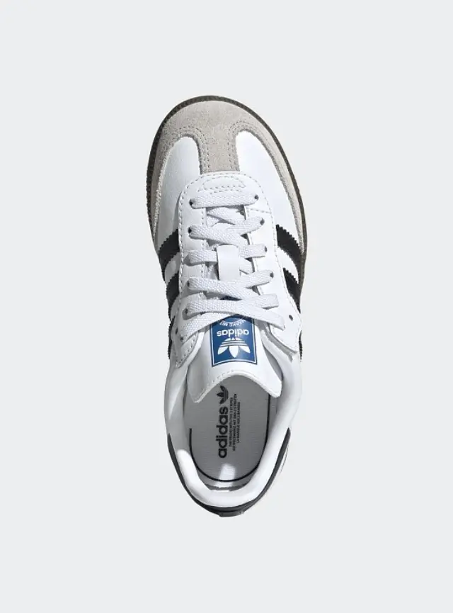 Παιδικά Παπούτσια Adidas Samba Og White (Μεγέθη 28-35) ΛΕΥΚΟ 2