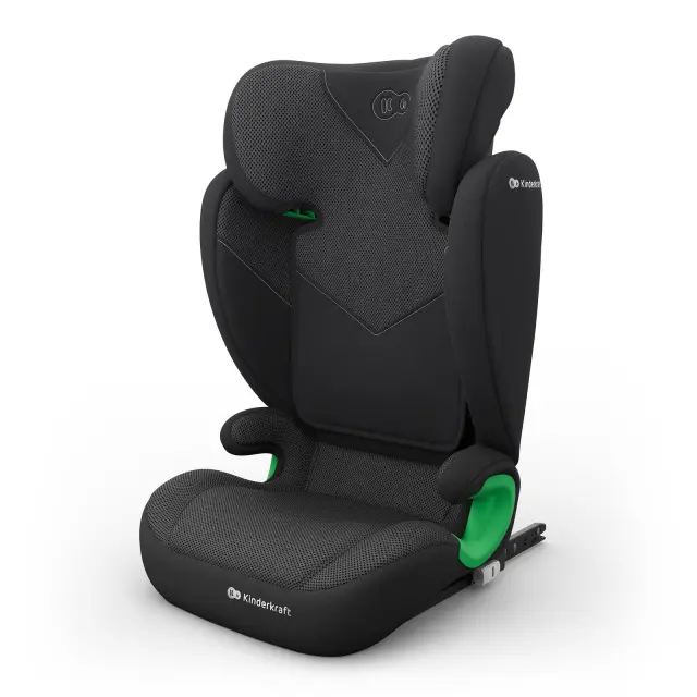 Kinderkraft Junior Fix 2 Plus i-Size Παιδικό Κάθισμα Αυτοκινήτου 100-150cm ISOFIX Black 2