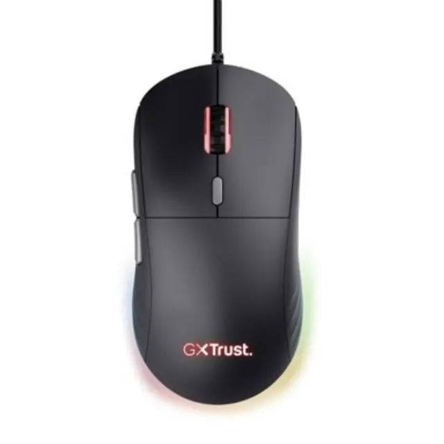Trust GXT 925 Redex II RGB Laser Gaming Ποντίκι 10000 DPI Μαύρο