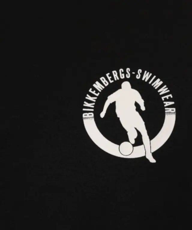 Bikkembergs - Ανδρικό T-shirt Κοντομάνικο Pupino BKK3MTS02-BLACK Μαύρο 2