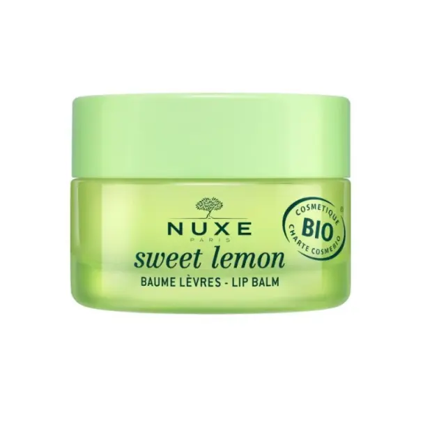 NUXE Sweet Lemon Lip Balm Βάλσαμο Χειλιών με Άρωμα Λεμόνι, 15g 2