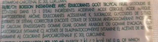 BOLERO Multivitamin χυμός σε σκόνη για 1,5L (σακουλάκι 9γρ) 2