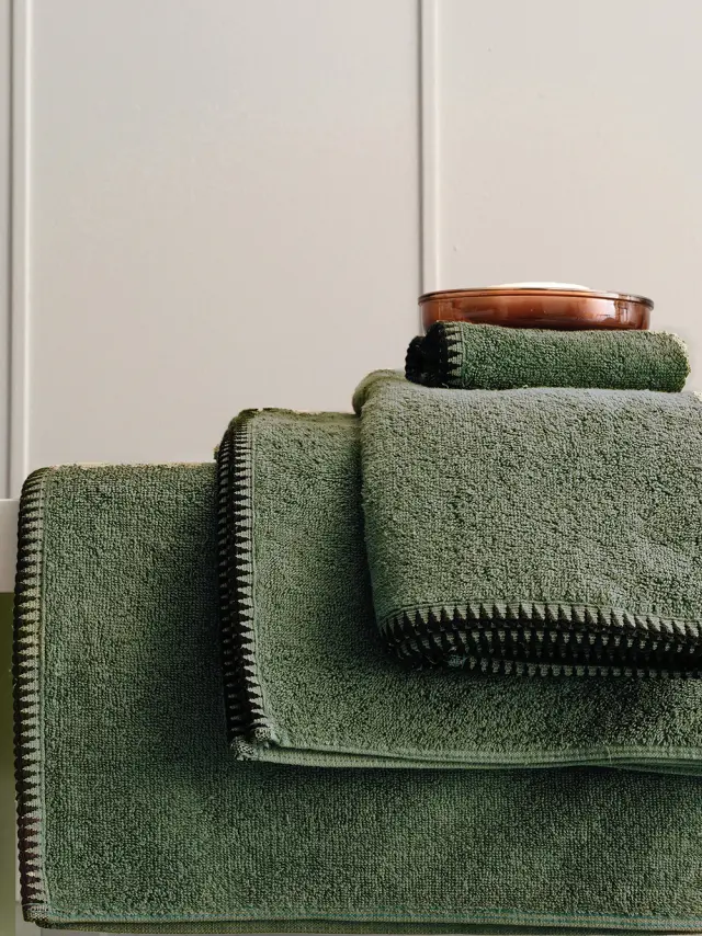 Palamaiki Πετσέτα Προσώπου Towels Collection 50x90 BROOKLYN OLIVE 2