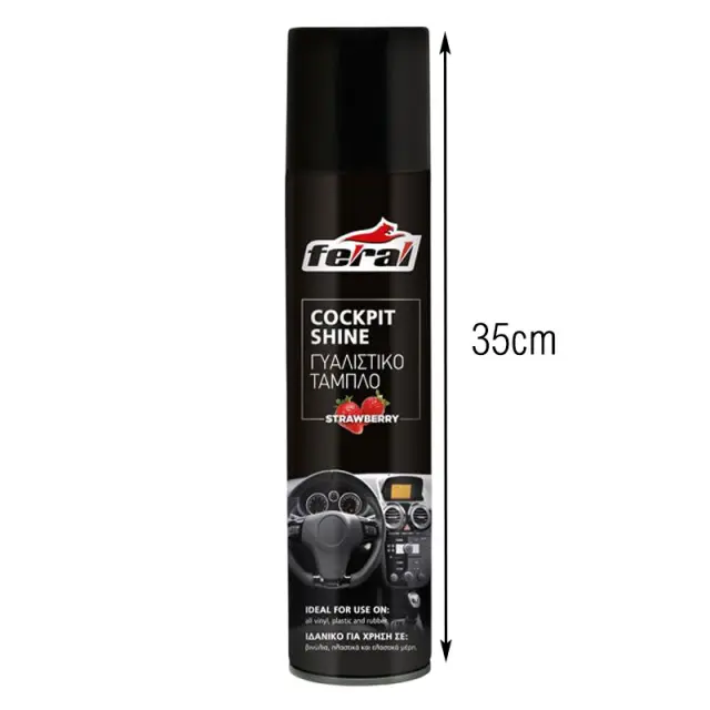 Feral Γυαλιστικό Ταμπλό Strawberry 750ml - Cockpit Shine 38051 2