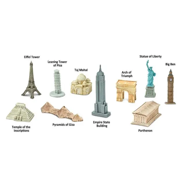 Safari Ltd Μινιατούρες Around The World TOOB Αξιοθέατα του Κόσμου (3+ ετών) 679604 2