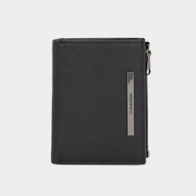 Calvin Klein - Ανδρικό Πορτοφόλι Modern Bar Trifold 6Cc Detach K50K510886-BAX Μαύρο