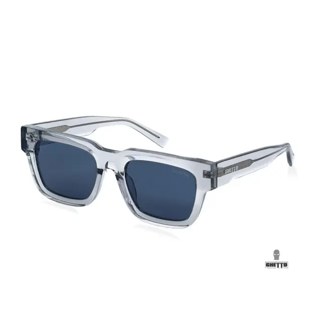 Ghetto Square Luxury Sunglasses Clear Frame Unisex