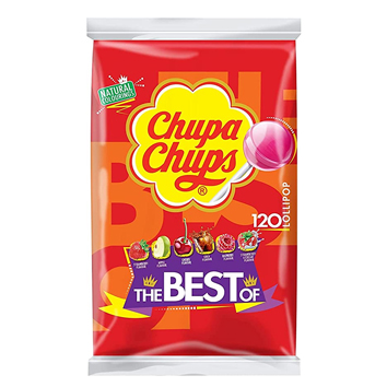 CHUPA CHUPS Chupa Chups Σακ. 120τεμ The Best of