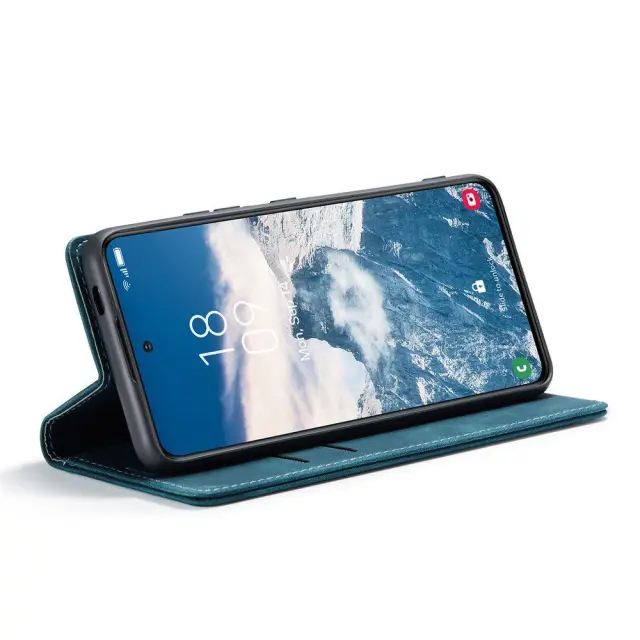 Θήκη Βιβλίο για Galaxy S24 FE-Blue OEM 2