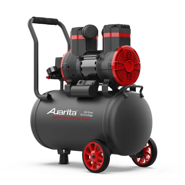 Αεροσυμπιεστής 2 hp 24 lt 220V αθόρυβος AUARITA