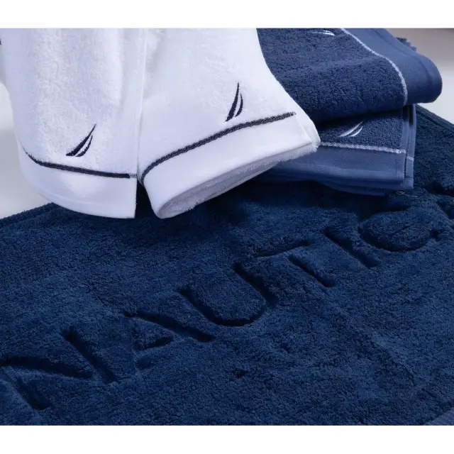Nef-Nef Homeware Ταπέτο Μπάνιου Nautica Coast 50x80 True Navy