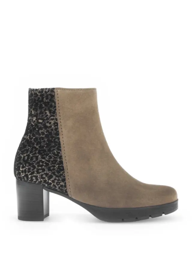 Gabor Μποτάκια Γυναικείο δέρμα Nubuck Μπεζ GAB/32071 34-FARRO 3