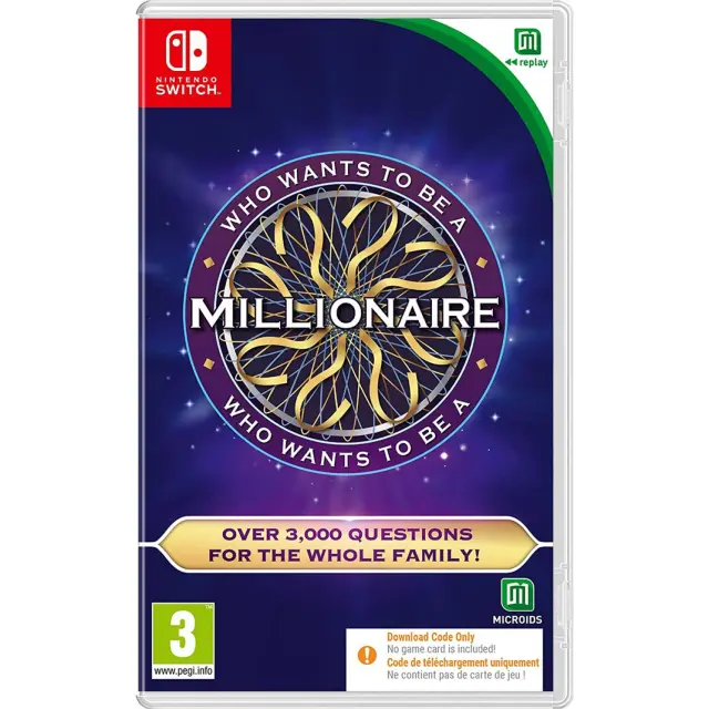 Who Wants To Be a Millionaire (Code in a box) - Nintendo Switch