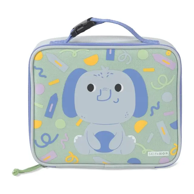 Skip Hop Besties Squad Ισοθερμική Τσάντα Φαγητού Elephant Blue 2