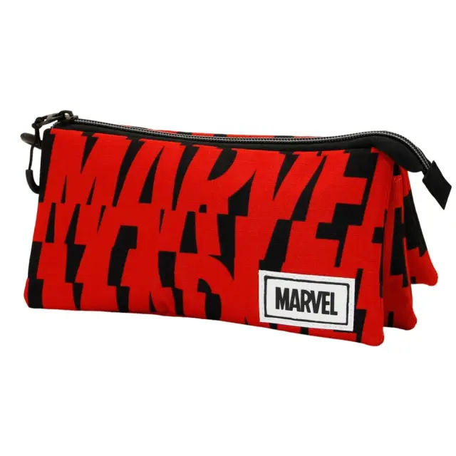ΚΑΣΕΤΙΝΑ MARVEL RED ECO TRIPLE PENCIL CASE MARVEL CUT-03978